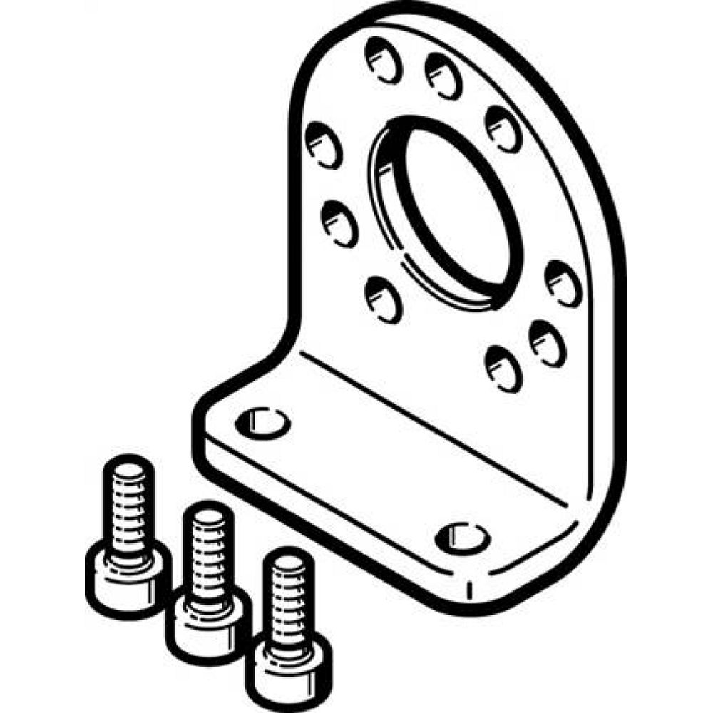 Festo 3371840. Foot mounting DAMH-Q12-6