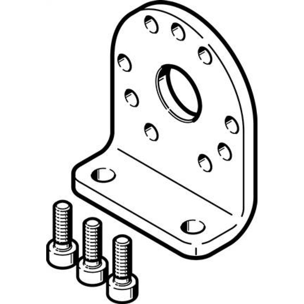 Festo DAMH-Q12-12 (3371842) Fußbefestigung
