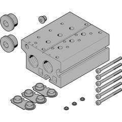 Festo 8026398. Manifold block VABM-B10-30E-G34-5-P3