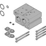 Festo 8026432. Manifold block VABM-B10-30EEE-G34-2-P3