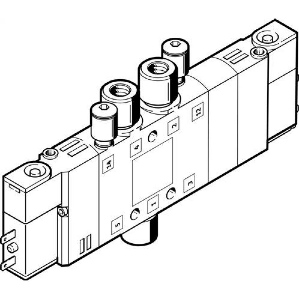 Festo 533152. Solenoid valve CPE10-M1BH-5/3BS-QS4-B