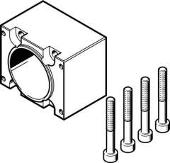 Festo 3637942. Coupling housing EAMK-A-S38-38A/B-G2