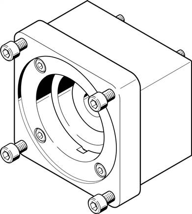 Festo EAMM-A-S95-140A-G2 (3637954) Axialbausatz