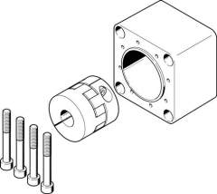 Festo 2449341. Axial kit EAMM-A-D100-120G