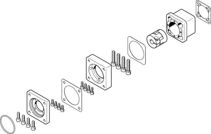 Festo 2946759. Axialbausatz EAMM-A-D32-60G-S1