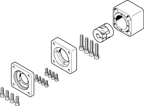 Festo 1454245. Axialbausatz EAMM-A-D60-60H