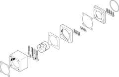 Festo 2946764. Axial kit EAMM-A-D80-80G-S1