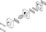 Festo 2310075. Axial kit EAMM-A-R38-60G