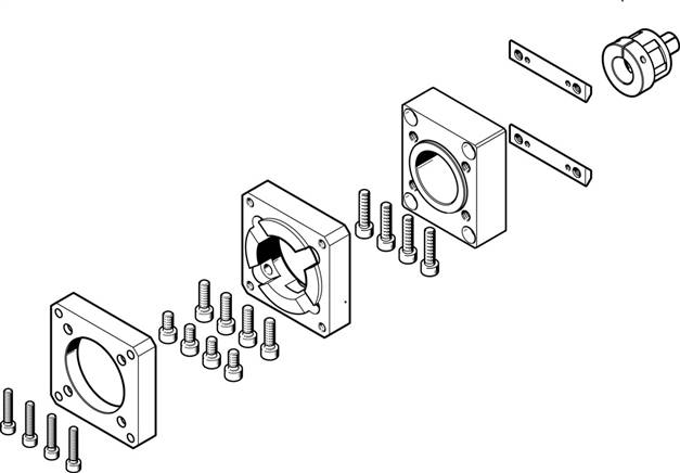 Festo 1456630. Axialbausatz EAMM-A-R38-60H