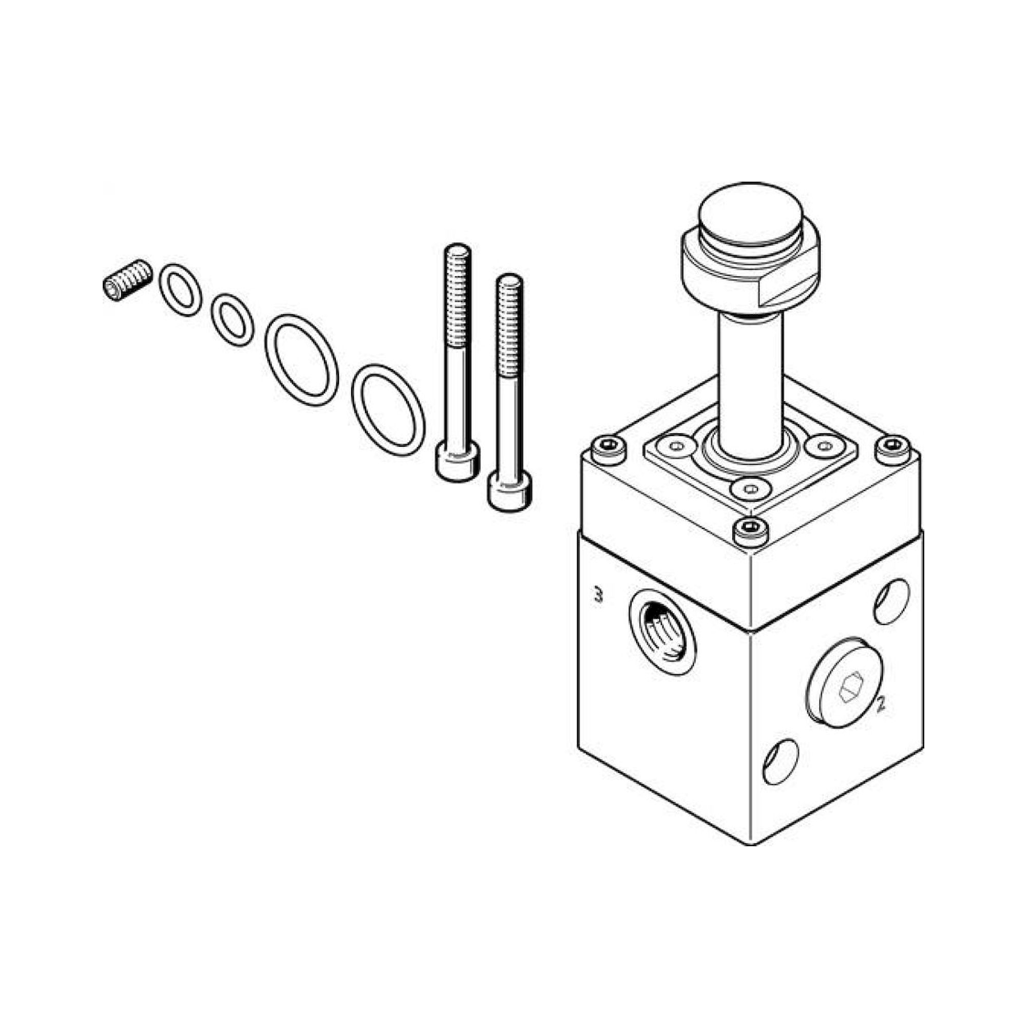 Ventil VOFC-LT-M32C-MC-FGP14-F19A-11-1K4-EX4A - Festo 610036