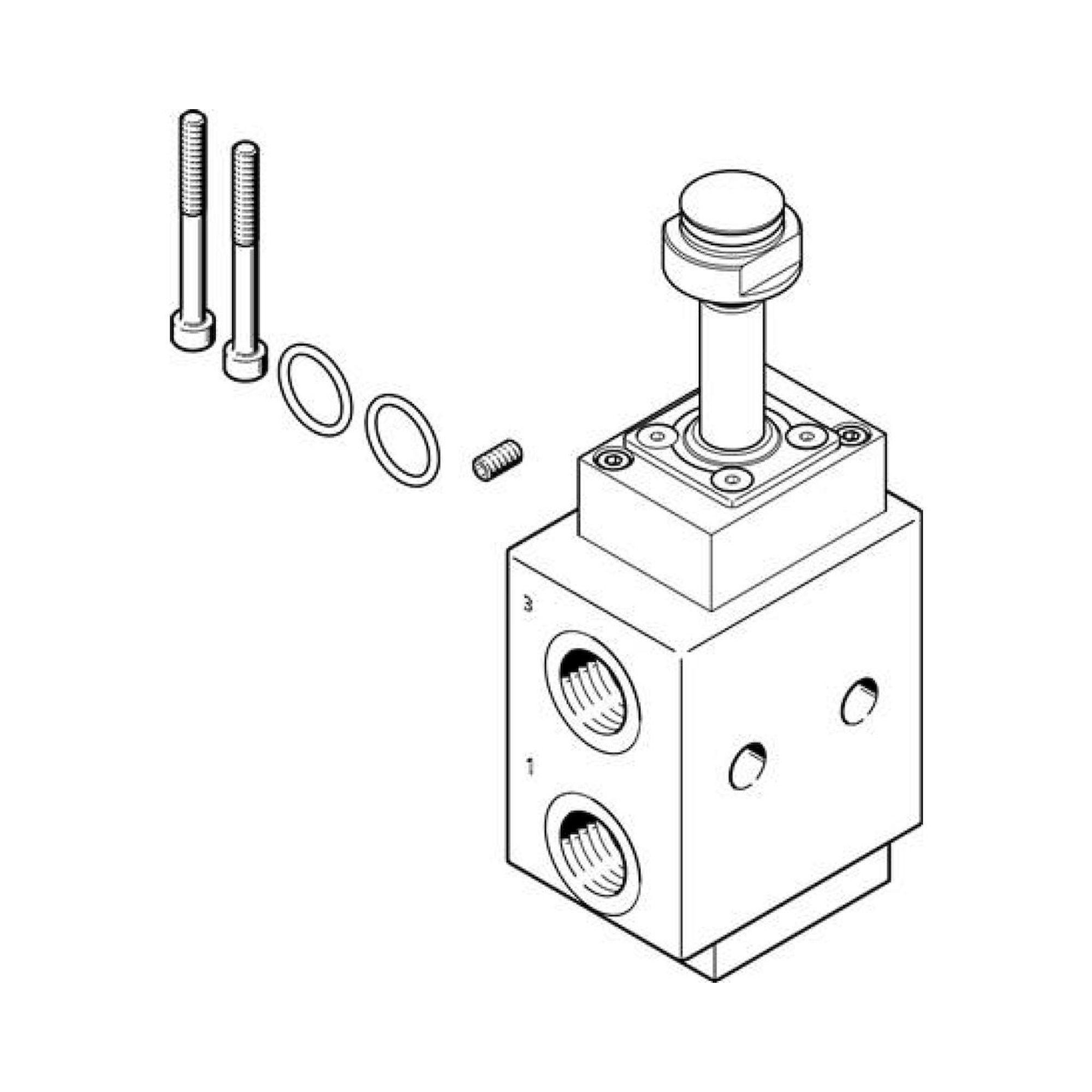 Valve VOFC-LT-M32C-M-FG12-U6-F19-18-1UK4-EX4ME - Festo 593412