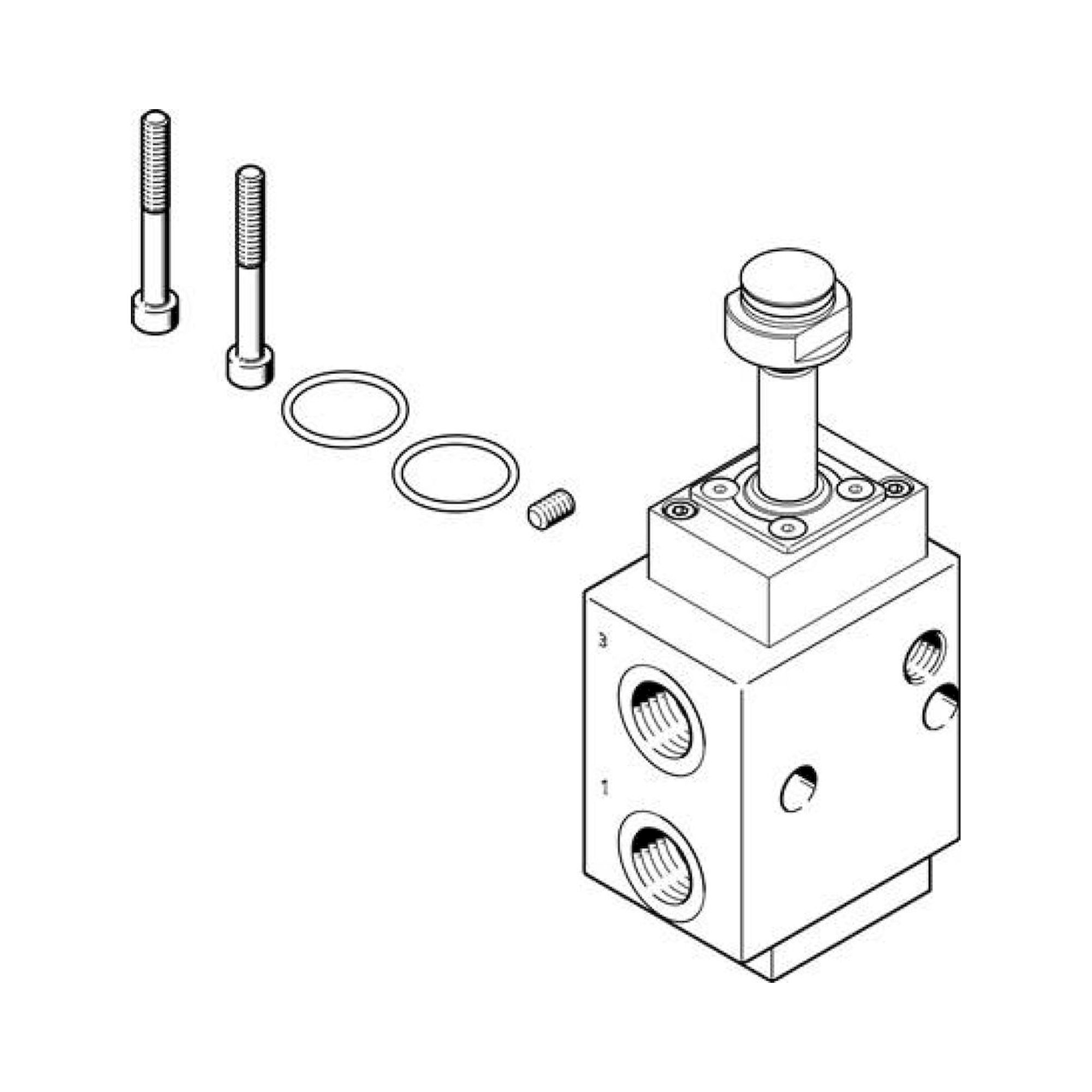 Valve VOFC-LT-M32C-MC-FG13-U6-F19-18-1UK4-EX4ME - Festo 593413