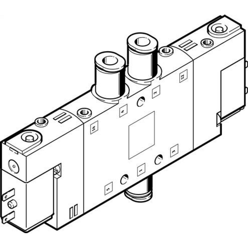 Festo 196908. Magnetventil CPE14-M1BH-5J-QS-8