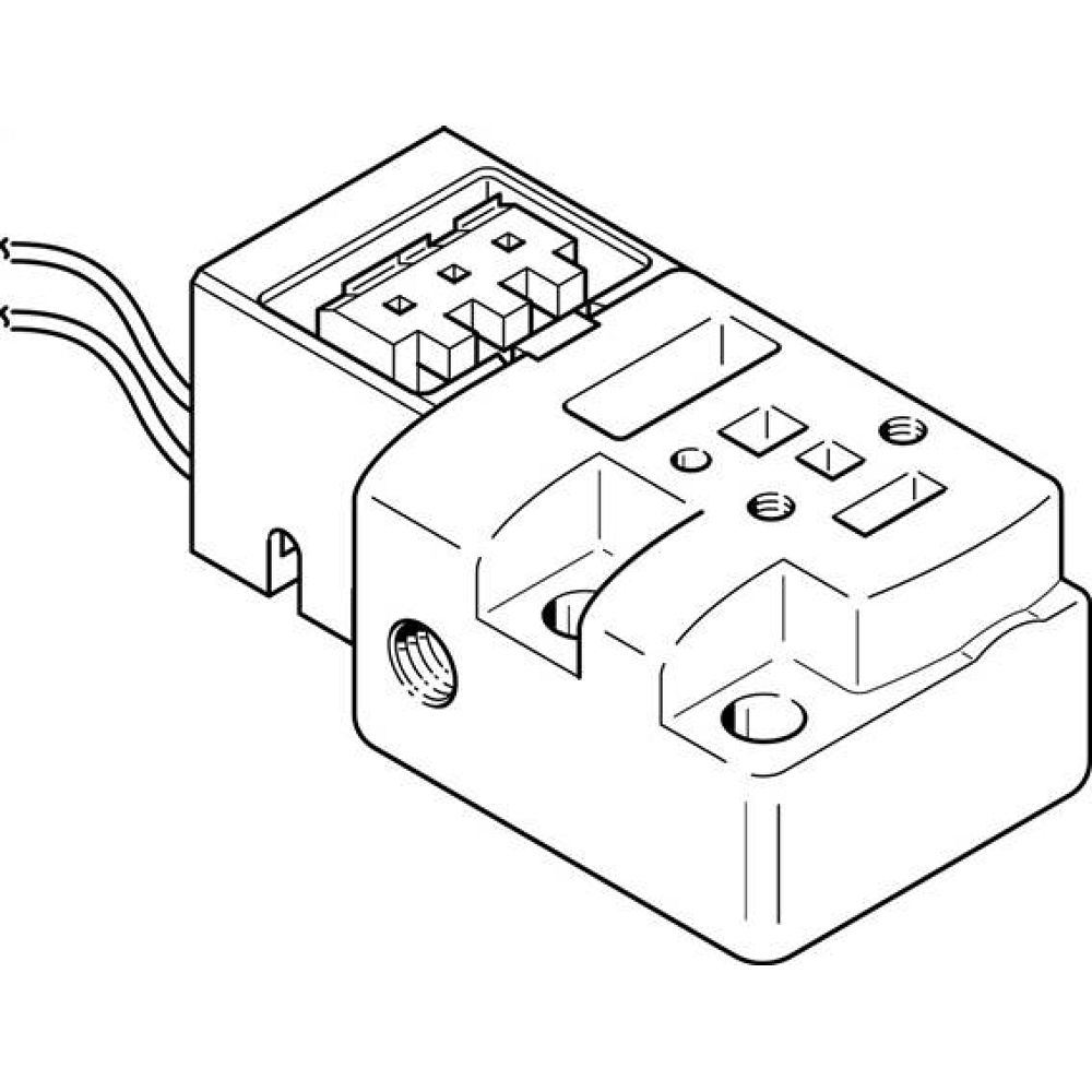 Festo MHP1-AS-2-M3-PI (197190) Einzelanschlussplatte