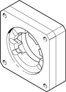 Festo 529944. Motorflansch EAMF-A-44A/B-60G