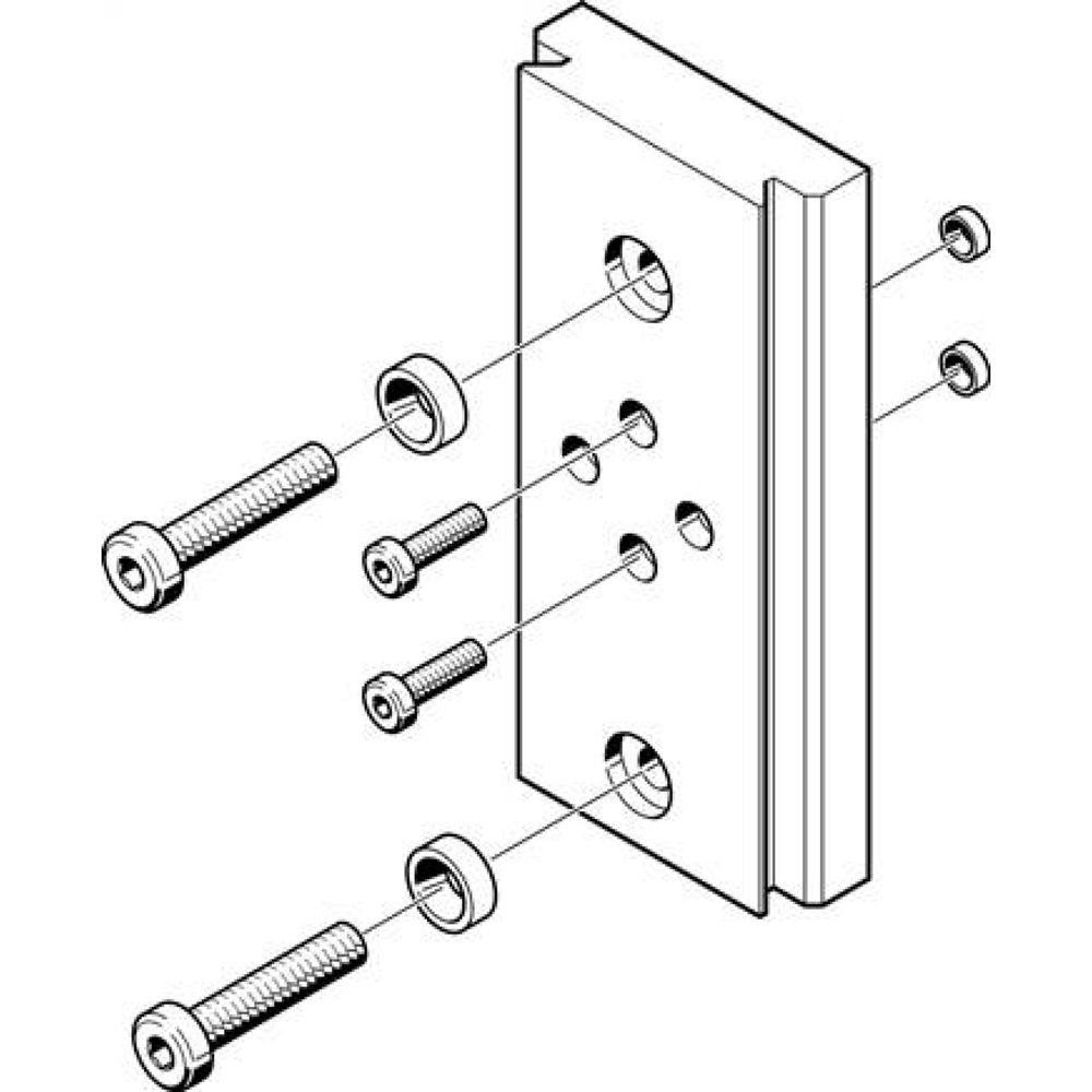 Festo 177666. Adapter kit HMSV-20