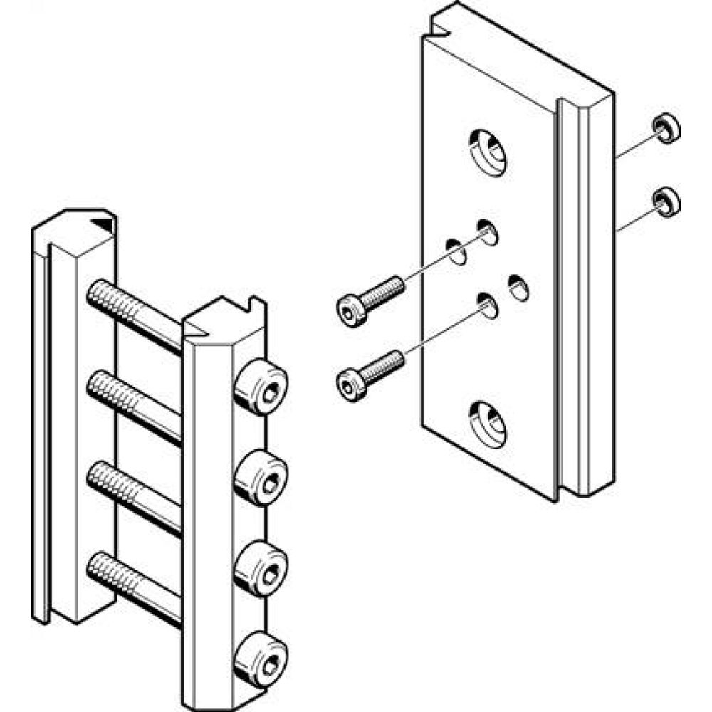 Festo 177767. Adapterbausatz HMSV-27