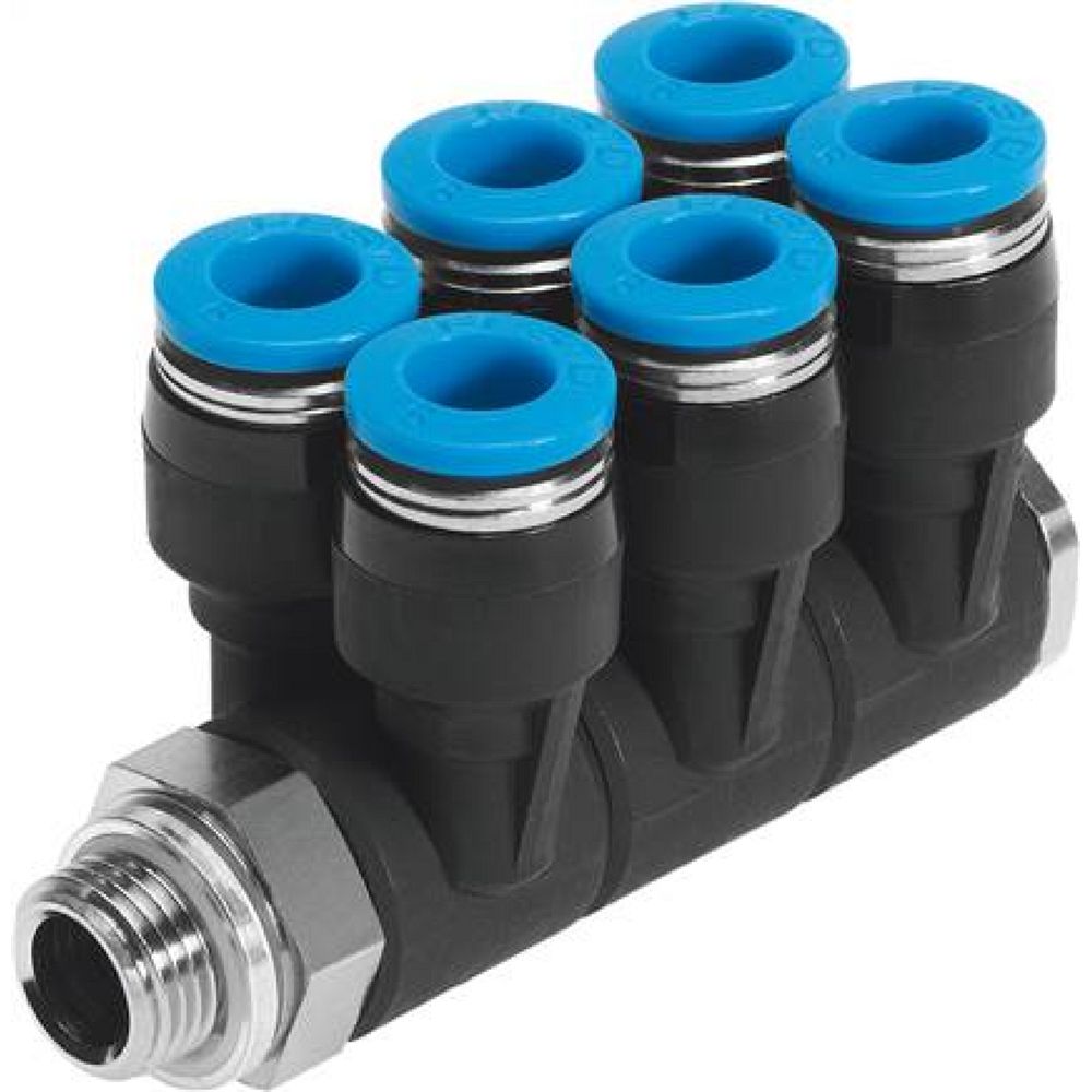 Festo 186257. Multiple distributor QSLV6-G1/4-8