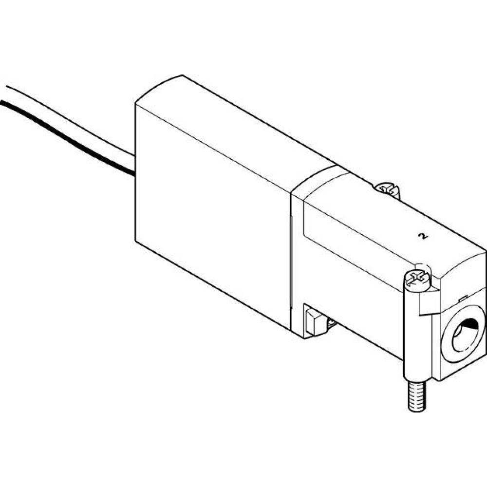 Festo 525196. Solenoid valve MHA4-M1H-3/2O-4-K