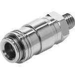 Festo 4087. Quick coupling socket KD2-M5-A