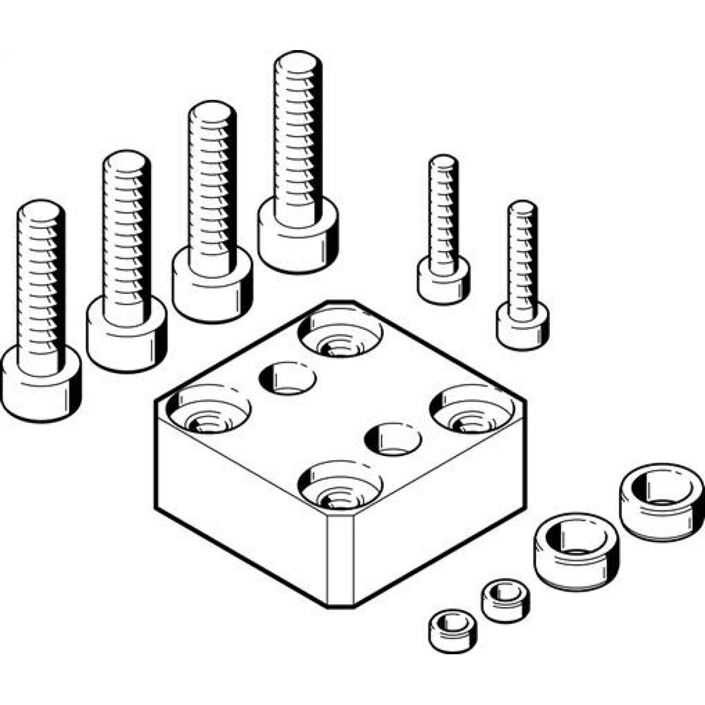 Festo 192708. Adapterbausatz HAPG-39-S1