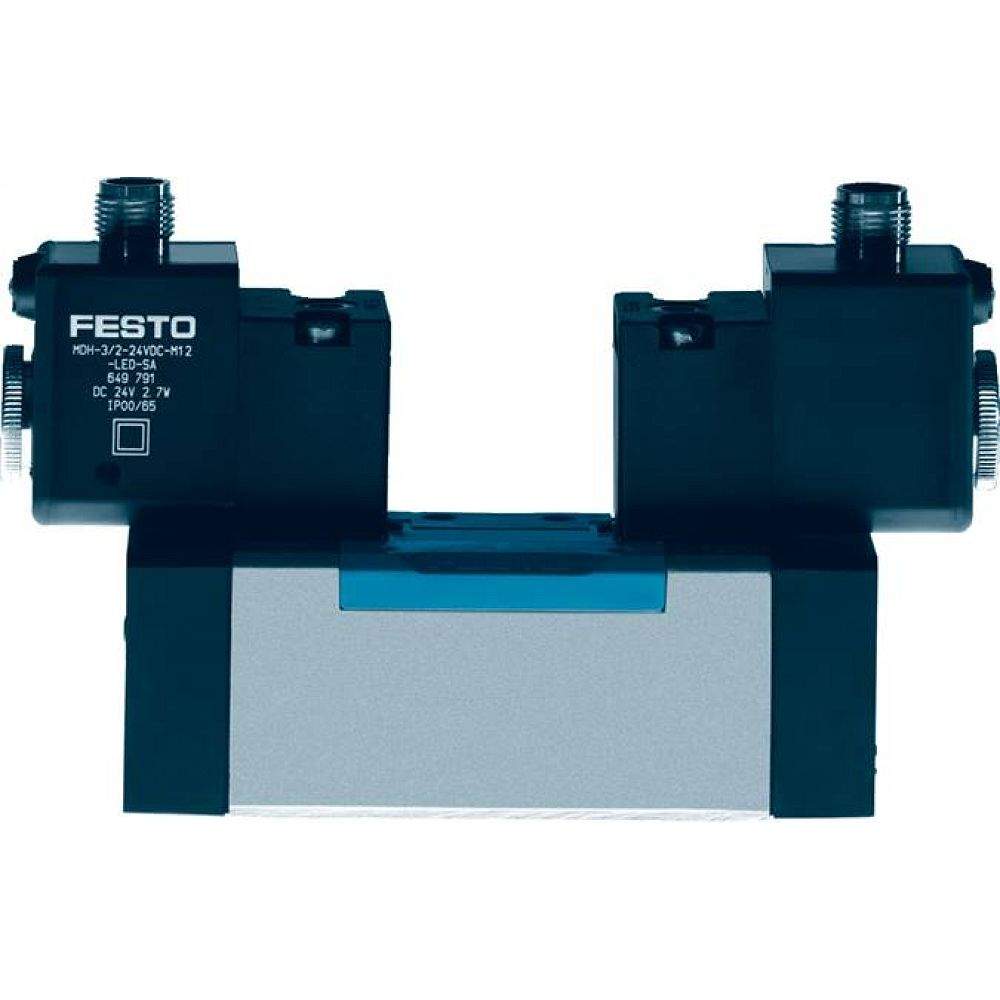 Festo 540824. Magnetventil JMDDH-5/2-D-3-M12D-C