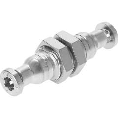 Festo 164219. Push-in bulkhead connector CRQSS-16