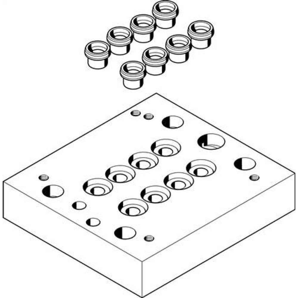 Festo CPV18-VI-P4-1/4 (126243) Valve terminals Multipol-S