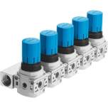 Festo 540043. Druckregelventil-Batterie LRB-1/4-DB-7-O-K5-MINI
