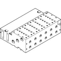 Festo 525129. Manifold MHA2-PR6-5-M5