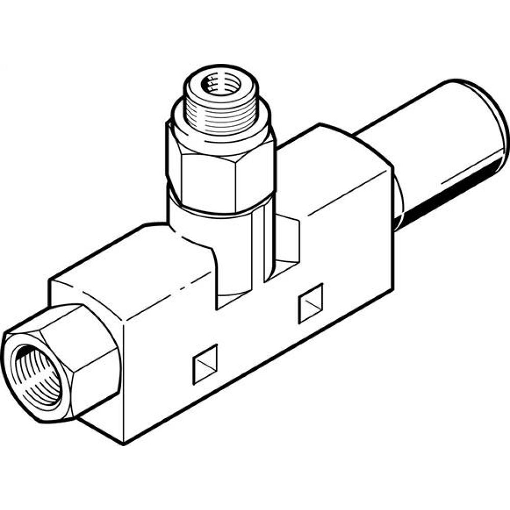 Festo 543315. Vakuumsaugdüse VN-10-L-T3-PI4-VA4-RO1