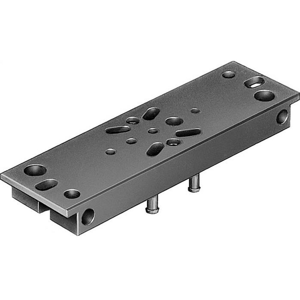 Festo 102104. Anschlussplatte FLP-7-PK-3