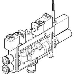 Festo 8069571. Vacuum generator OVEL-7-H-15-PQ-VQ4-UA-C-A-B2PNLK-H3