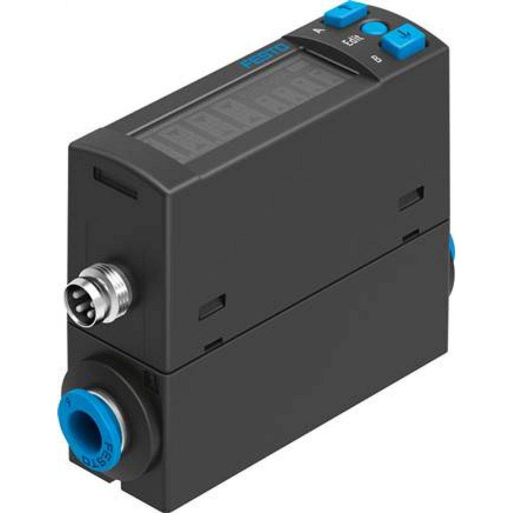 Festo 8058462. Durchflusssensor SFAH-0.1U-Q4S-PNLK-PNVBA-M8