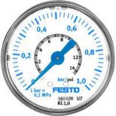 Festo 161126. Manómetro de precisión MAP-40-1-1/8-EN