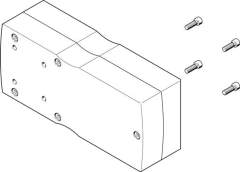 Festo 1465530. Parallel kit EAMM-U-145-D80-140A-188