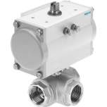 Festo 8070253. ball valve actuator unit VZBM-A-3/4"-RP-25-F-3L-B2-PA20