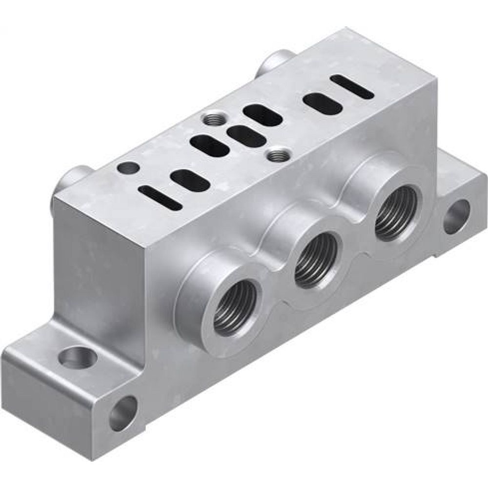 Festo 161115. Einzelanschlussplatte NAS-1/8-02-VDMA
