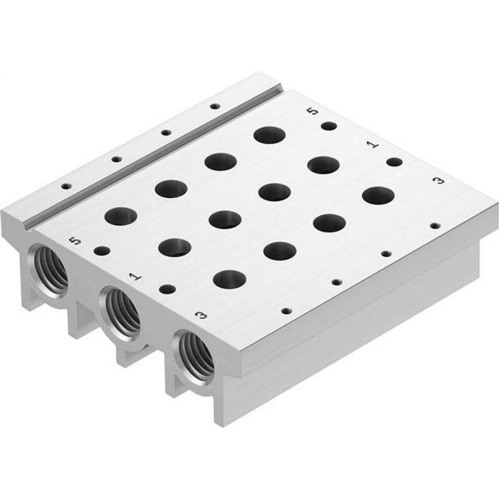 Festo 574457. Anschlussleiste VABM-L1-18S-G38-4