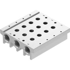 Festo 574457. Anschlussleiste VABM-L1-18S-G38-4