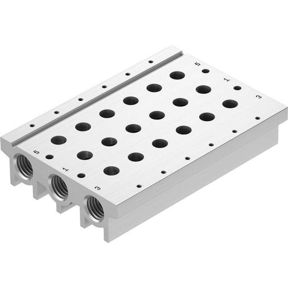 Festo 574458. Anschlussleiste VABM-L1-18S-G38-5