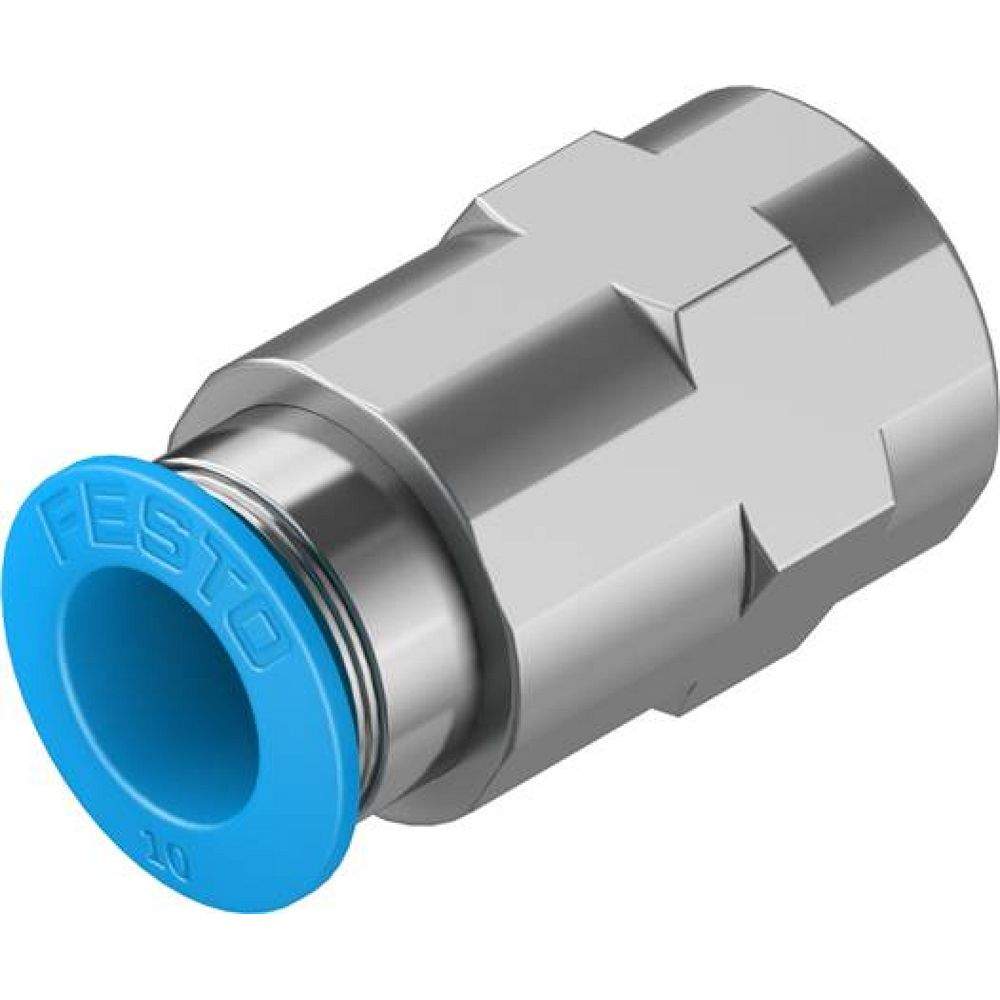 Festo 130714. Push-in fitting QSF-1/4-10-B-50