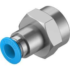 Festo 153027. Push-in fitting QSF-3/8-8-B