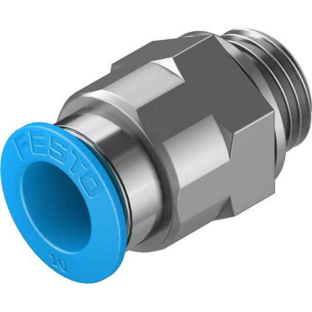 Festo 186101. Push-in fitting QS-G1/4-10