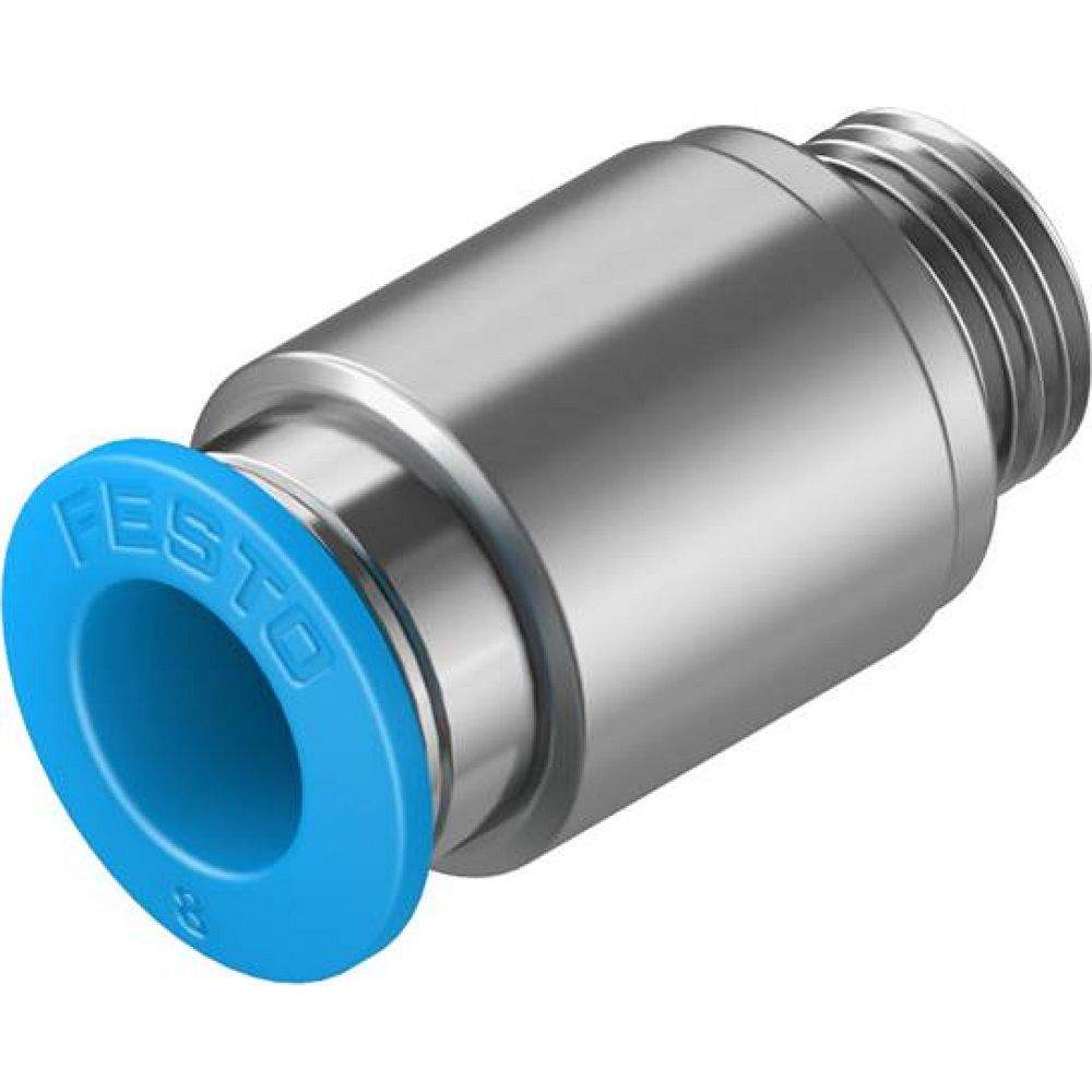 Festo 133010. Push-in fitting QS-G1/8-8-I-100