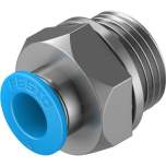 Festo 186100. Push-in fitting QS-G3/8-8