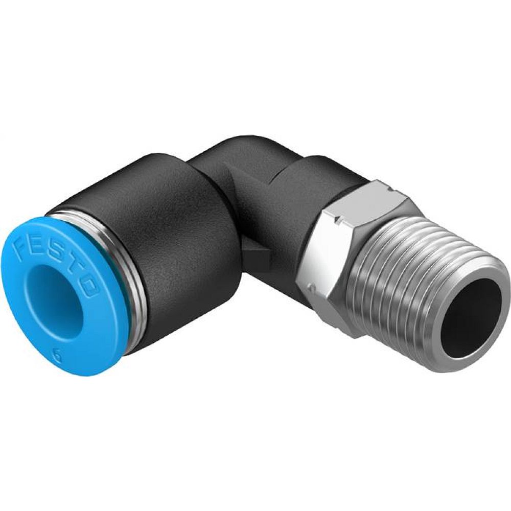 Festo 130729. Push-in L-fitting QSL-1/8-6-100