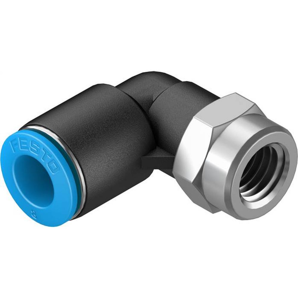 Festo 153276. Push-in L-fitting QSLF-1/8-8-B