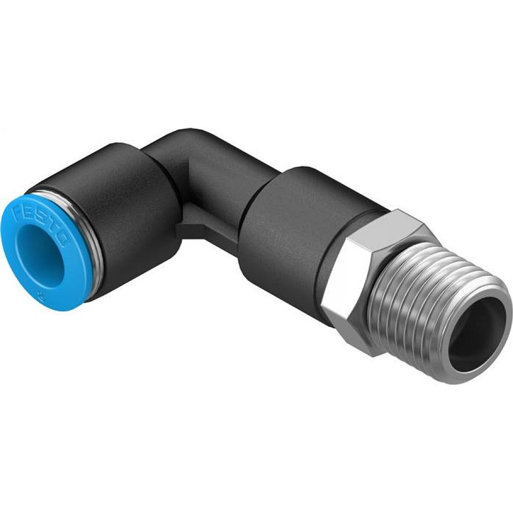 Festo 153080. Push-in L-fitting, long QSLL-1/4-8