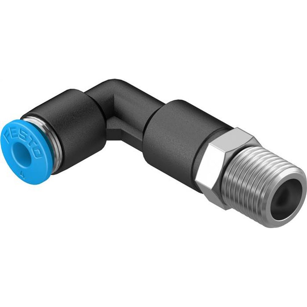 Festo 153076. Push-in L-fitting, long QSLL-1/8-4